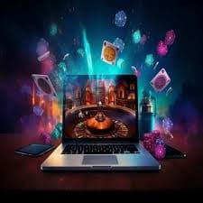 Pemuda Indonesia menikmati permainan slot online di perangkat mobile